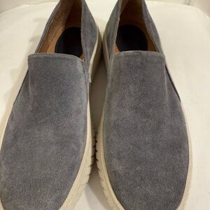 Sofft Gray Loafers Slip-Ons Minimalist Design